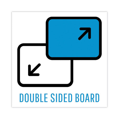Image of MasterVision® Dry Erase Lap Board, 11.88" x 8.25", White Surface