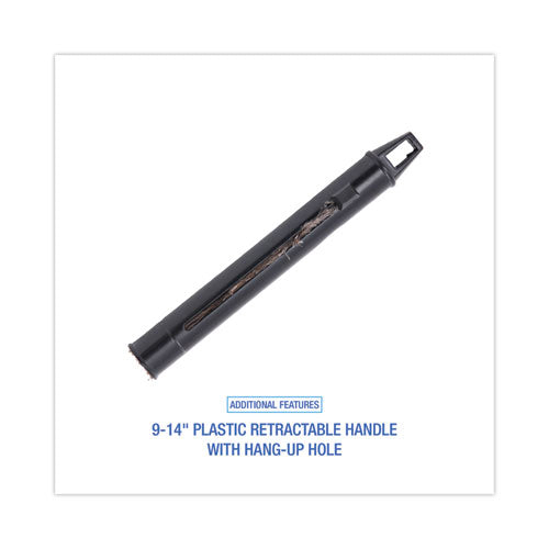 Image of Boardwalk® Ostrich Feather Duster, 9" to 14" Retractable Plastic Handle