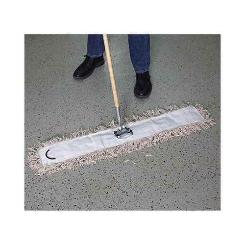 Image of Boardwalk® Mop Head, Dust, Cotton, 36 X 3, White