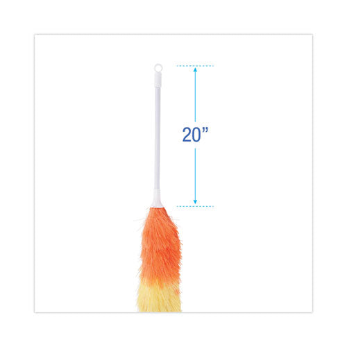 Image of Boardwalk® Polywool Duster, 20" Plastic Handle
