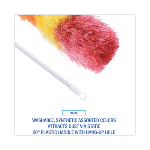 Image of Boardwalk® Polywool Duster, 20" Plastic Handle