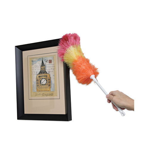 Image of Boardwalk® Polywool Duster, 20" Plastic Handle