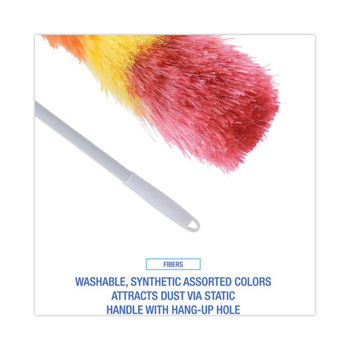 Image of Boardwalk® Polywool Duster, 51" to 82" Extendable Metal Handle