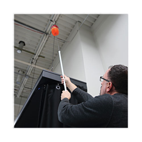 Image of Boardwalk® Polywool Duster, 51" to 82" Extendable Metal Handle