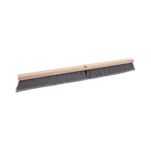 Image of Boardwalk® Floor Brush Head, 3" Gray Flagged Polypropylene Bristles, 36" Brush