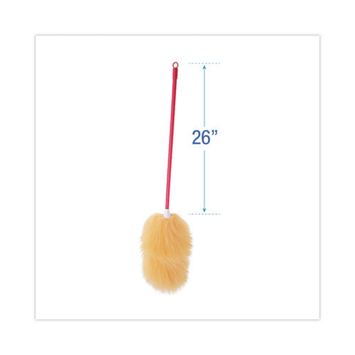 Image of Boardwalk® Lambswool Duster, 26" Plastic Handle