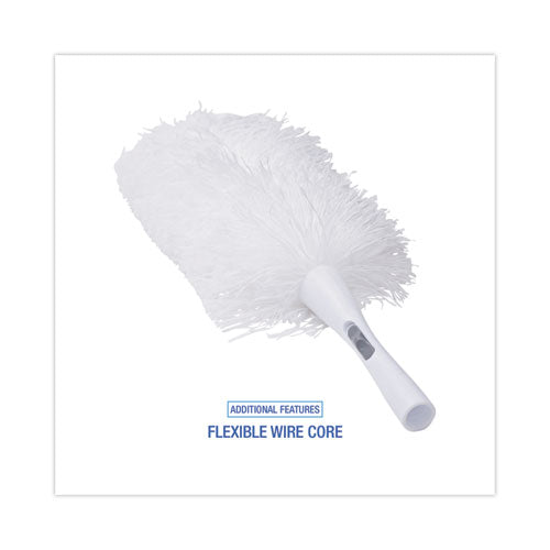 Image of Boardwalk® MicroFeather Washable Microfiber Duster, 23" Plastic Handle