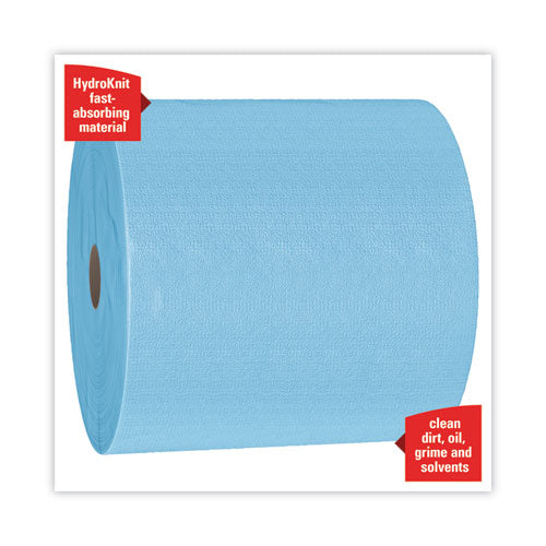 Image of WypAll® X70 Cloths, Jumbo Roll, 12.4 x 12.2, Blue, 870/Roll
