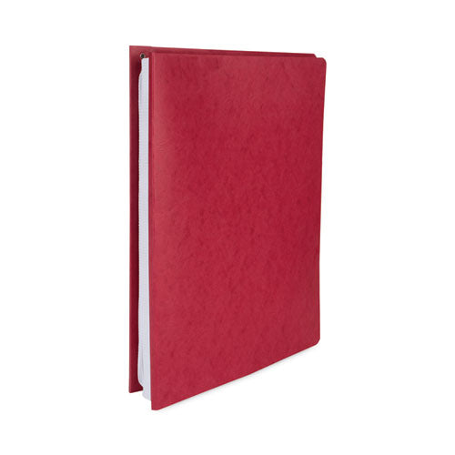 Image of ACCO Expandable Hanging Data Binder, 2 Posts, 6" Capacity, 11 X 8.5, Red
