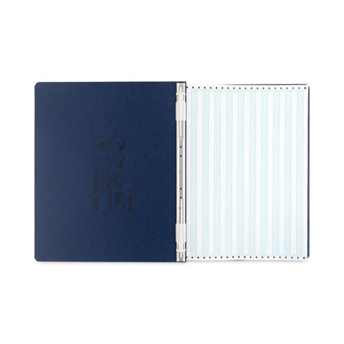 Image of ACCO Presstex Covers With Storage Hooks, 2 Posts, 6" Capacity, 14.88 X 11, Dark Blue