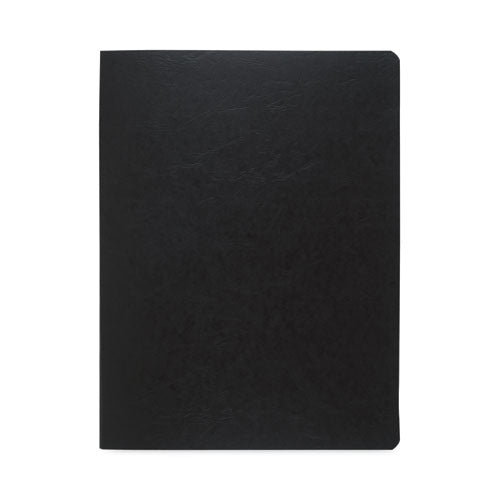 Image of ACCO Presstex Covers With Storage Hooks, 2 Posts, 6" Capacity, 14.88 X 11, Black