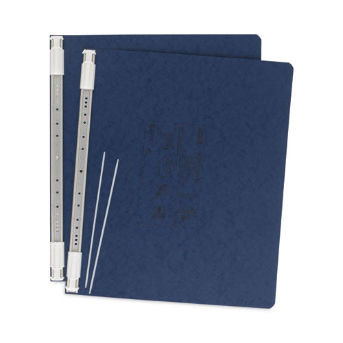 Image of ACCO Presstex Covers With Storage Hooks, 2 Posts, 6" Capacity, 14.88 X 11, Dark Blue