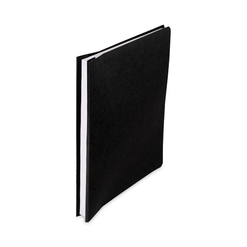 Image of ACCO Presstex Covers With Storage Hooks, 2 Posts, 6" Capacity, 14.88 X 11, Black