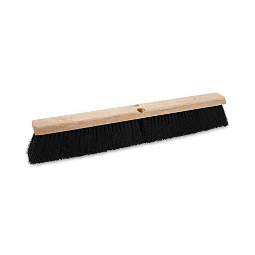Image of Boardwalk® Floor Brush Head, 3" Black Polypropylene Bristles, 24" Brush