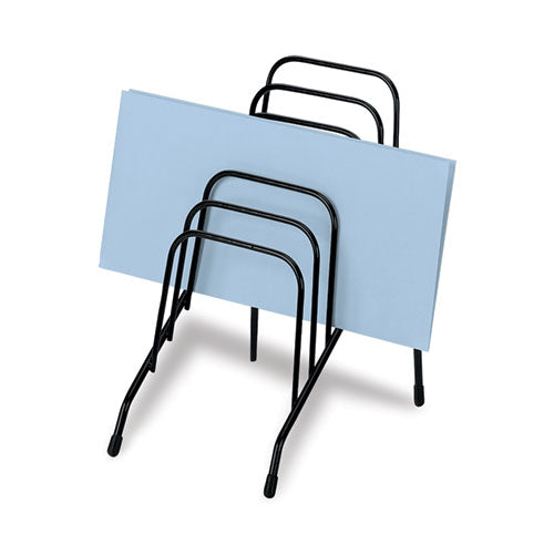Image of Fellowes® Wire Step File Jr., 6 Sections, Dl To A5 Size Files, 4.38" X 6.5" X 7.75", Black