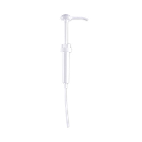Image of Boardwalk® Siphon Pump for 1 gal Bottles, 1 oz Output, 12" Tube, Plastic, White, 12/Carton