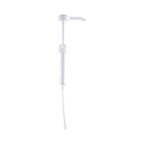 Image of Boardwalk® Siphon Pump for 1 gal Bottles, 1 oz Output, 12" Tube, Plastic, White
