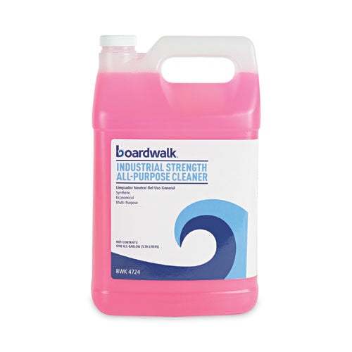 Image of Boardwalk® Industrial Strength All-Purpose Cleaner, Lemon Scent, 1 gal Bottle