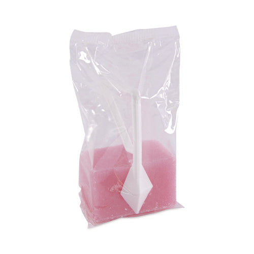Image of Boardwalk® Para Toilet Bowl Deodorizer Block, Cherry Scent, 4 oz, Pink, 12/Box