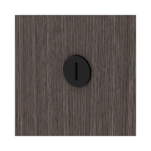 Image of HON® Mod Mobile Pedestal, Left or Right, 3-Drawers: Box/Box/File, Legal/Letter, Slate Teak, 15" x 20" x 28"