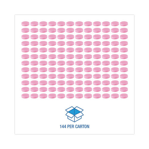 Image of Boardwalk® Para Urinal Deodorizer Block, Cherry Scent, 3 oz, Red, 144/Carton