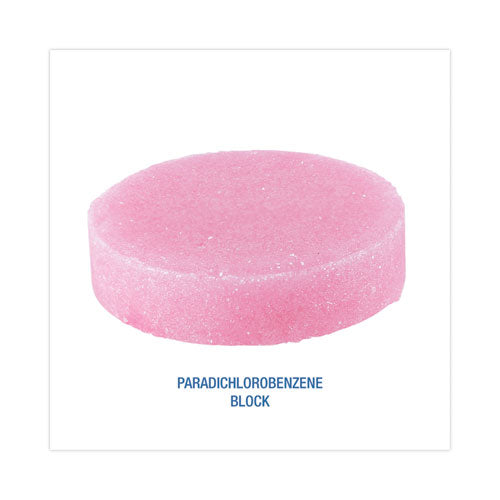 Image of Boardwalk® Para Urinal Deodorizer Block, Cherry Scent, 3 oz, Red, 144/Carton