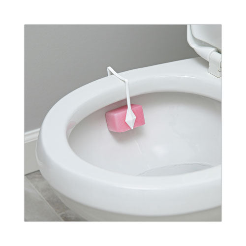 Image of Boardwalk® Para Toilet Bowl Deodorizer Block, Cherry Scent, 4 oz, Pink, 144/Carton