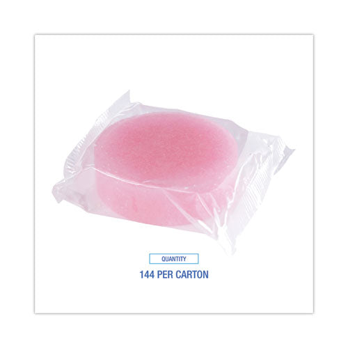 Image of Boardwalk® Para Urinal Deodorizer Block, Cherry Scent, 4 oz, Red, 144/Carton