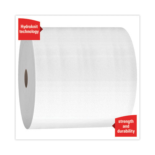 Image of WypAll® X50 Cloths, Jumbo Roll, 13.4 x 9.8, White, 1,100/Roll