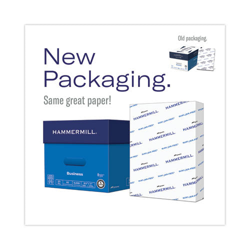 Image of Hammermill® Copy Plus Print Paper, 92 Bright, 20 lb Bond Weight, 8.5 x 14, White, 500 Sheets/Ream, 10 Reams/Carton