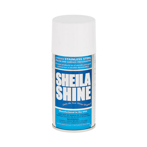 Image of Sheila Shine Stainless Steel Cleaner And Polish, 10 Oz Aerosol Spray