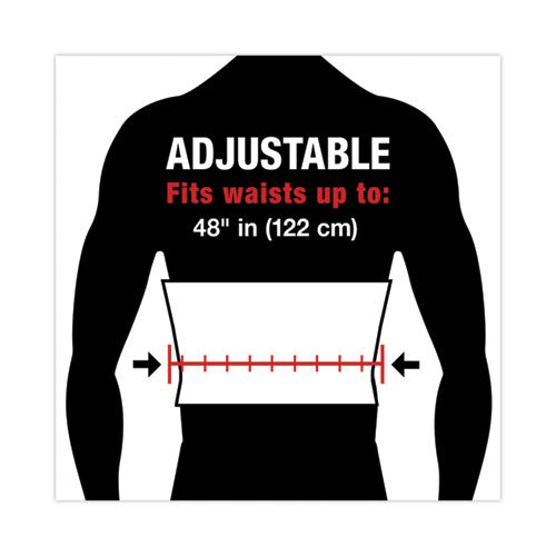 Image of ACE Work Belt With Removable Suspenders, One Size Fits All, Up To 48" Waist Size, Black