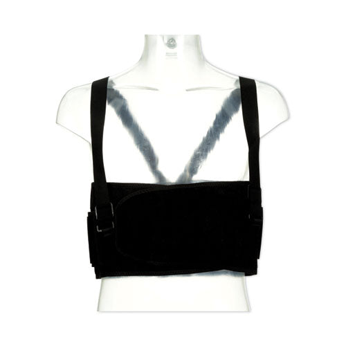 Image of ACE Work Belt With Removable Suspenders, One Size Fits All, Up To 48" Waist Size, Black