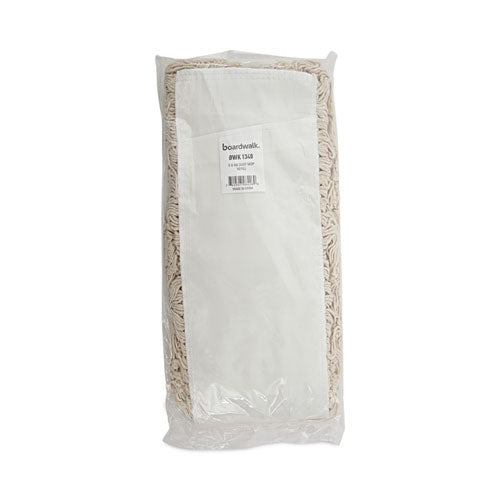 Image of Boardwalk® Industrial Dust Mop Head, Hygrade Cotton, 48w X 5d, White