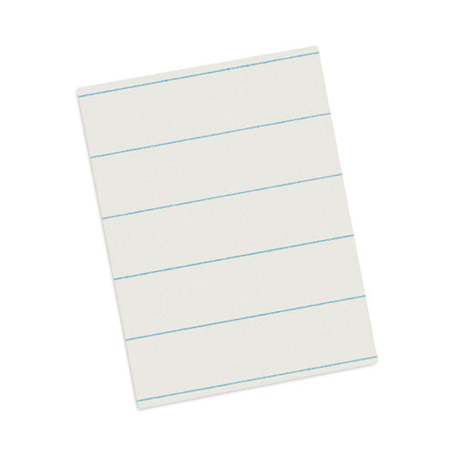 Image of Pacon® Ruled Newsprint Paper, 3/8" Short Rule, 8.5 X 11, 500/pack