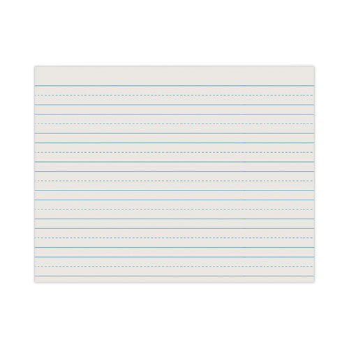Image of Pacon® Skip-A-Line Ruled Newsprint Paper, 3/4" Two-Sided Long Rule, 8.5 x 11, 500/Ream