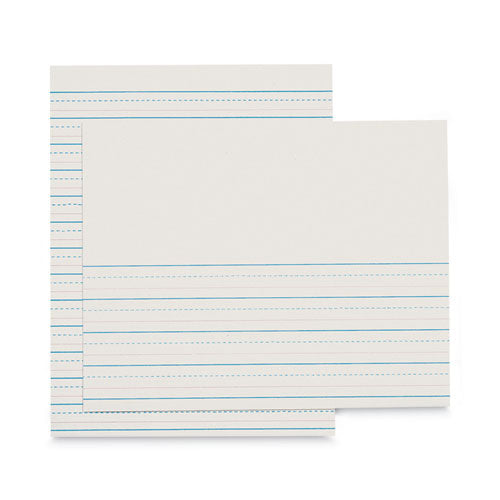 Image of Pacon® Multi-Program Picture Story Paper, 30 lb Bond Weight, 5/8" Long Rule, One-Sided, 8.5 x 11, 500/Pack