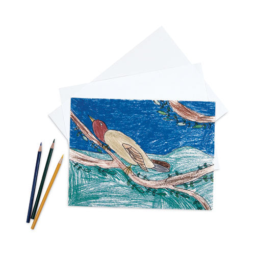 Image of Pacon® White Drawing Paper, 57 lb Text Weight, 18 x 24, Pure White, 500/Ream