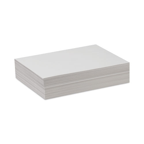 Image of Pacon® White Drawing Paper, 47 lb Text Weight, 9 x 12, Pure White, 500/Ream