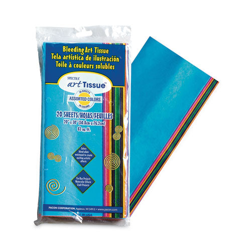 Image of Pacon® Spectra Art Tissue, 23 lb Tissue Weight, 20 x 30, Assorted, 20/Pack