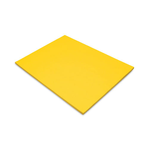 Image of Pacon® Tru-Ray Construction Paper, 76 lb Text Weight, 18 x 24, Yellow, 50/Pack