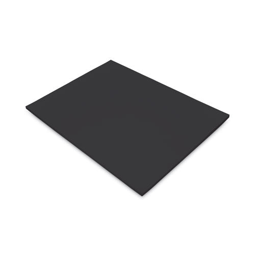 Image of Pacon® Tru-Ray Construction Paper, 76 lb Text Weight, 18 x 24, Black, 50/Pack