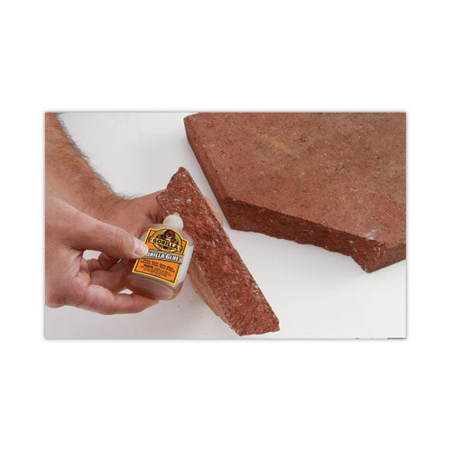 Image of Gorilla® Original Formula Glue, 4 oz, Dries Light Brown