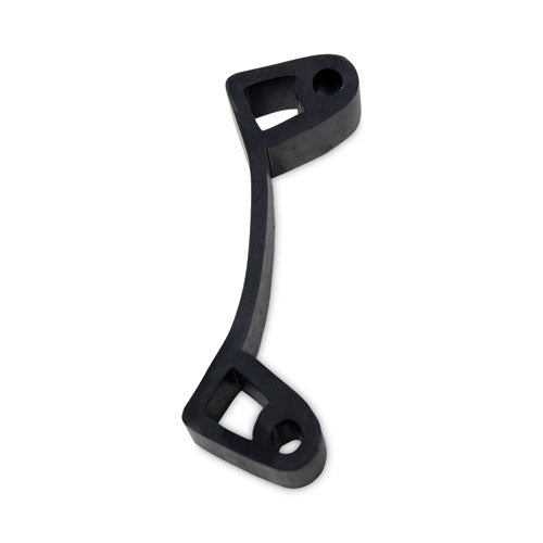 Image of Rubbermaid® Commercial Rubber Tool Grips For Hygen Microfiber Cleaning Carts, Black