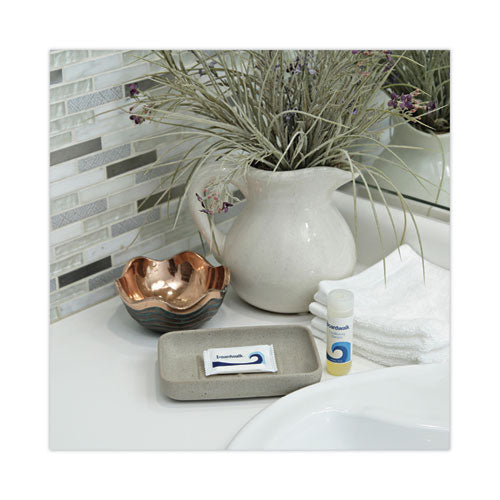 Image of Boardwalk® Face and Body Amenity Soap, Flow Wrapped, Floral Scent, # 1/2 Bar, 1,000/Carton