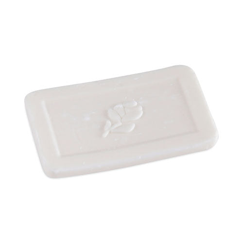 Image of Boardwalk® Face and Body Amenity Soap, Flow Wrapped, Floral Scent, # 3/4 Bar, 1,000/Carton