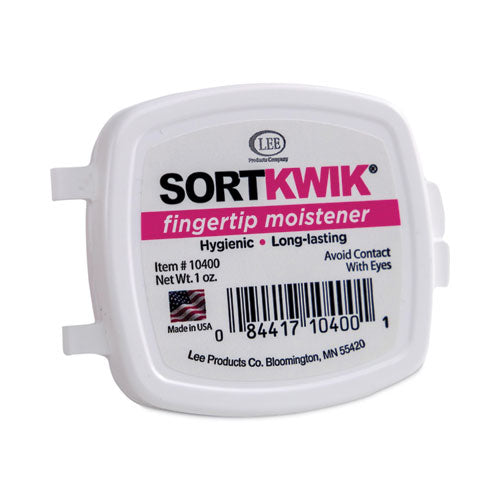 Image of LEE Sortkwik Fingertip Moisteners, 1 Oz, Pink