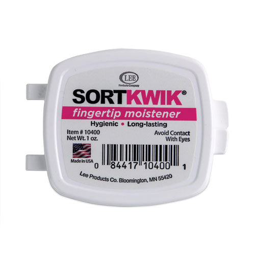 Image of LEE Sortkwik Fingertip Moisteners, 1 Oz, Pink