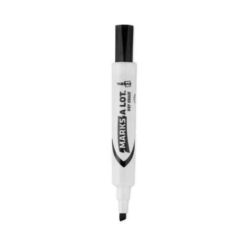 Image of Avery® Marks A Lot Desk-Style Dry Erase Marker Value Pack, Broad Chisel Tip, Black, 36/pack (98207)
