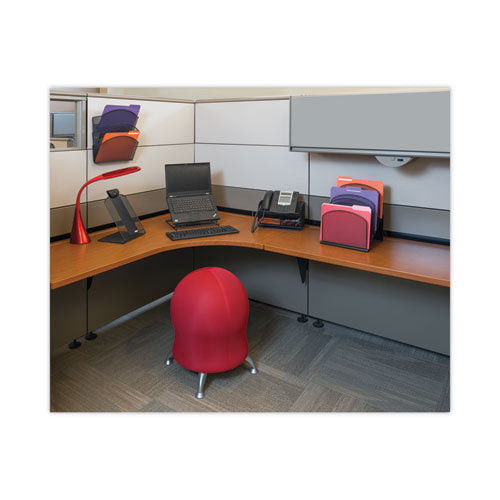 Image of Safco® Onyx Mesh Wall Pockets, 3 Sections, Letter Size, 12" x 3.25" x 17.25", Black